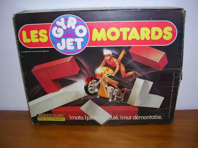 1352 - BOITE MECCANO LES MOTARDS GYROJET 