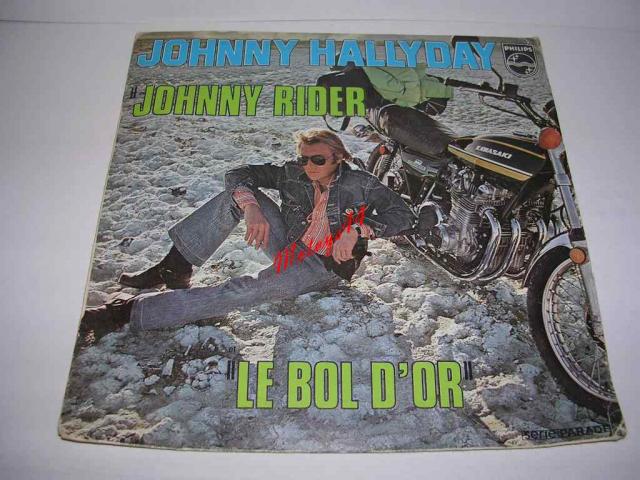 3309 - DISQUE 45 TOURS JOHNNY HALLYDAY LE BOL D'OR