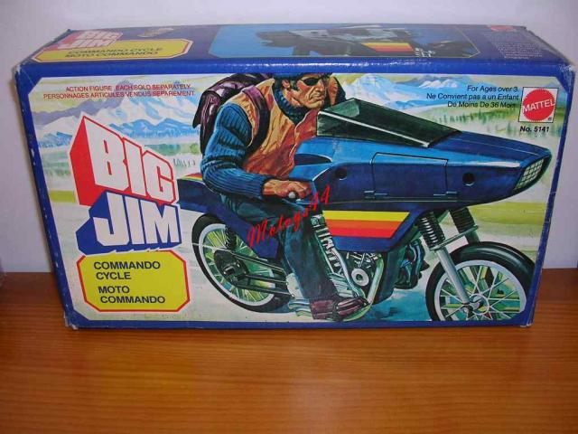 *BOITE BIG JIM MATTEL
